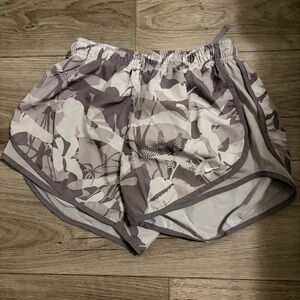 Nike Gray Camo Athletic Shorts